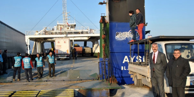 Mudanya-Ambarl aras RO-RO seferleri balad