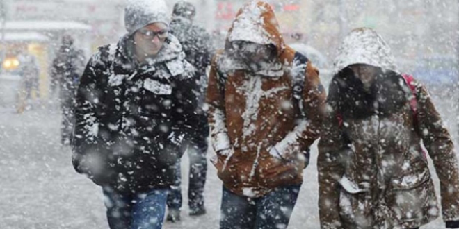 Meteorolojiden 5 il için kar yağışı ve soğuk hava uyarısı