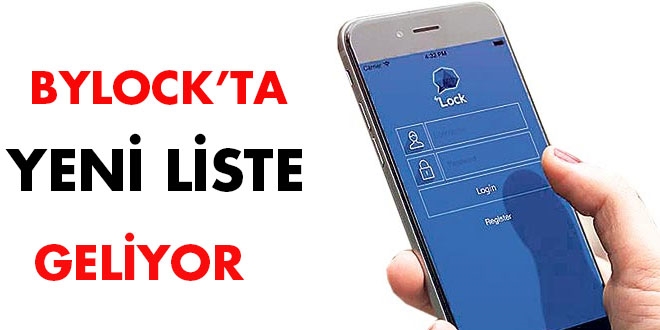 ByLock'ta yeni liste geliyor