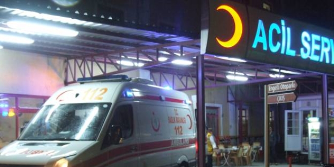 Yozgat'ta servis otobüsü ile otomobil çarpıştı: 4 yaralı