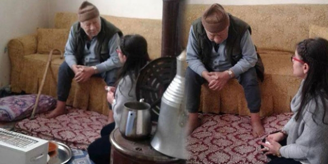 'Evde Bakım' hizmeti yaşlı adamı donmaktan kurtardı