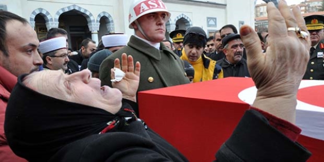 Piyade Uzman Çavuş, son yolculuğuna uğurlandı