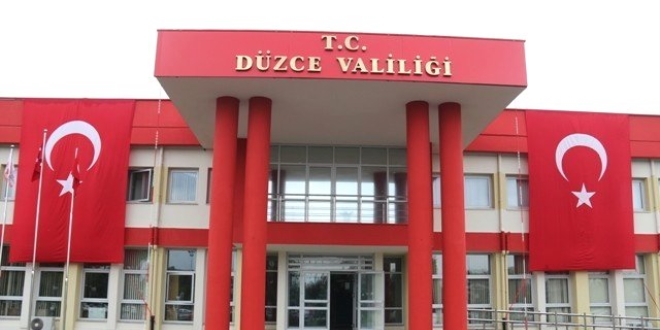 Düzce'de 786 memur hakkında idari ve adli işlem yapıldı