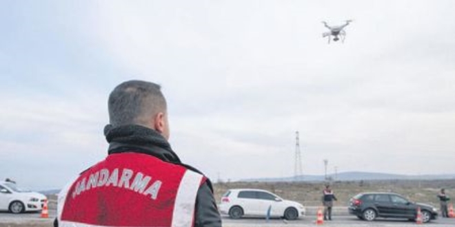 Darbe davasında drone'lu güvenlik