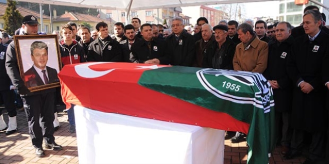 Kozlu Belediye Başkanı Şahin, son yolculuğuna uğurlandı