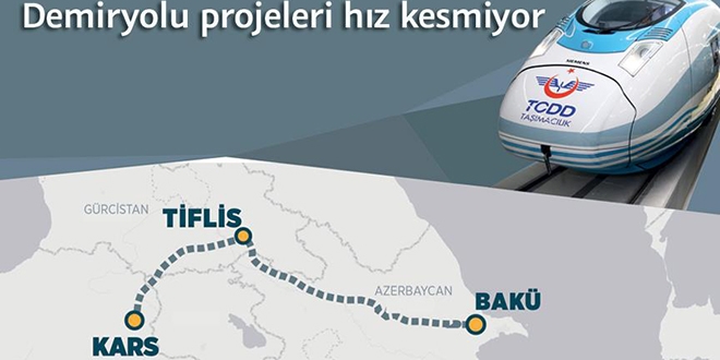 Demiryolu projeleri hız kesmiyor