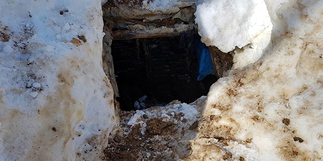 Tunceli'de PKK'ya ait yaşam malzemesi ele geçirildi