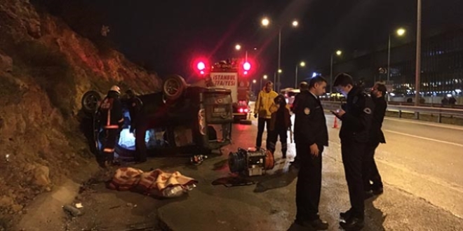 Tuzla'da trafik kazası: 1 ölü, 1 yaralı