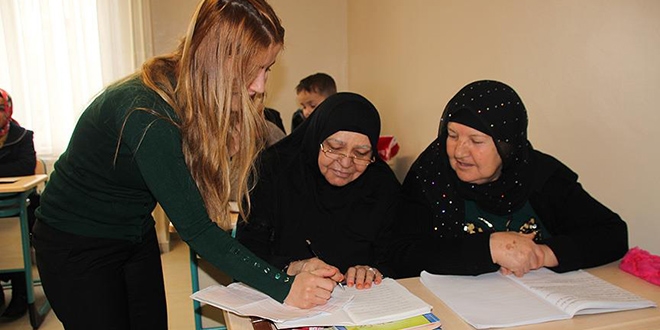 Sığınmacıların Türkçeye ilgisi arttı