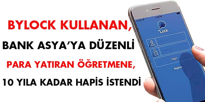 Erzurum'da FETÖ'den bir öğretmene 10 yıl hapis istemi