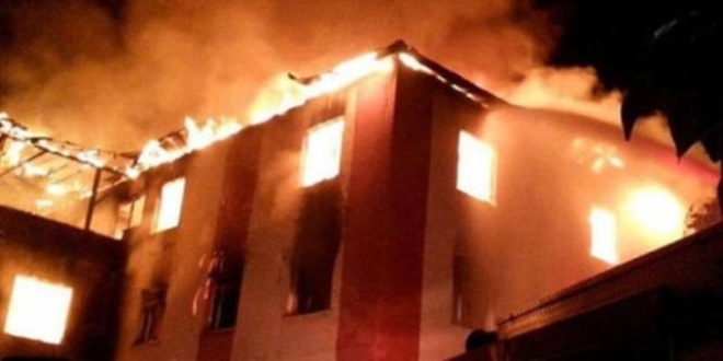 Yurt yangını olayında serbest bırakılan şüpheliler itiraz üzerine tutuklandı