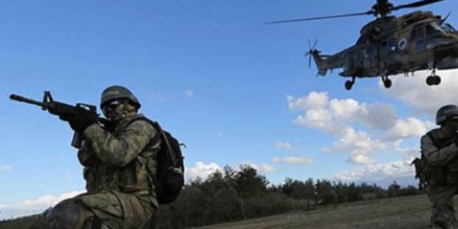 Hakkari'de hava destekli operasyon başladı