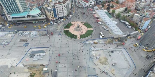 Taksim'de cami yapımına onay