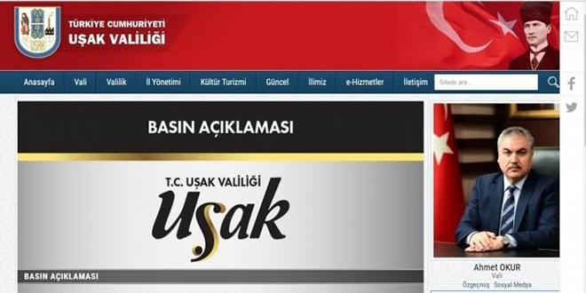 Uşak Valiliği'nden 'ByLock' açıklaması