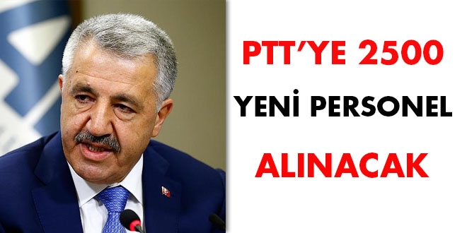 PTT'ye 2 bin 500 yeni personel alınacak