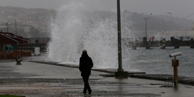 Meteorolojiden 4 il için fırtına uyarısı