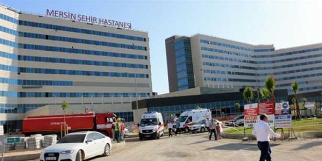 Mersin ehir Hastanesinde 2 gnde 8 bin 650 hastaya hizmet