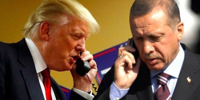 Erdoğan ile Trump arasında ilk görüşme gerçekleşti