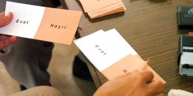 Onay 10 Şubat, referandum 16 Nisan