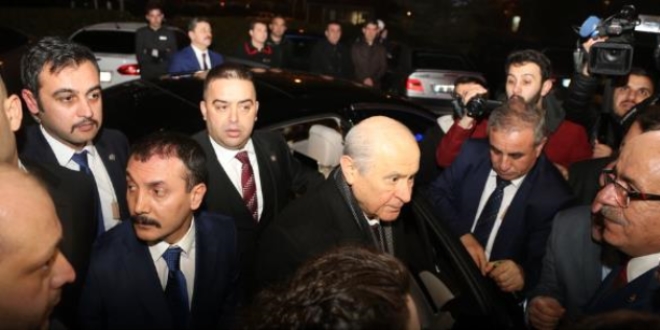 MHP lideri Bahçeli Konya'da