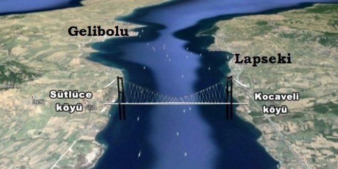 1915 Çanakkale Köprüsü için inceleme çalışması yapıldı