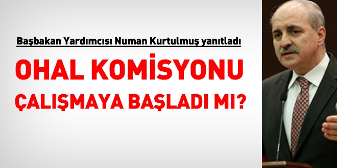 OHAL komisyonu çalışmaya başladı mı?