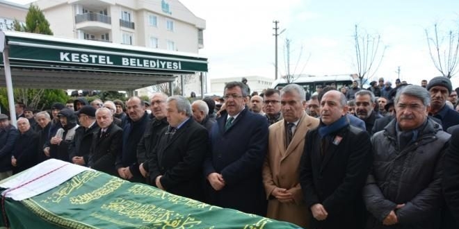 CHP Bursa Milletvekili Sarıbal'ın babası toprağa verildi