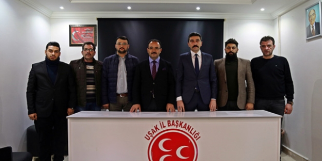 AK Parti'li belediye başkanından MHP'ye ziyaret