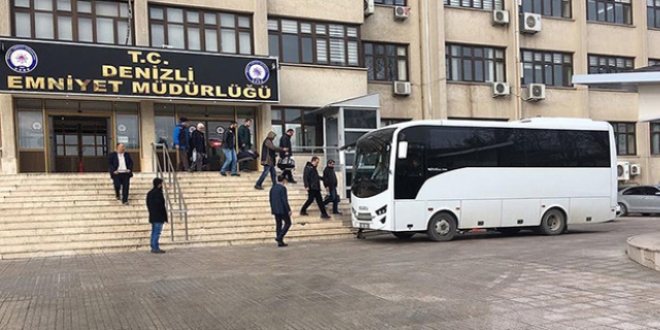Denizli'de operasyon: 8 gözaltı