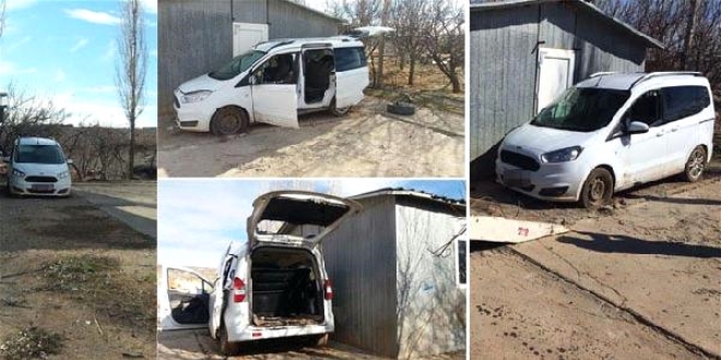 Bombalı eylemde kullanılacak 2 araç ele geçirildi