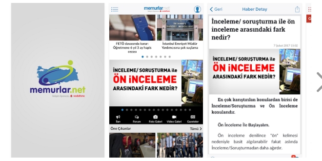 Memurlar.net Android uygulaması yeniden güncellendi