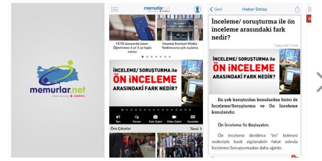Memurlar.net Android uygulamas yeniden gncellendi