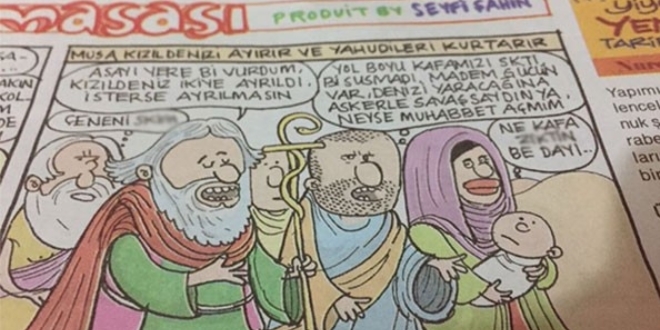 Gırgır Dergisi'nden Hazreti Musa'ya alçak saldırı