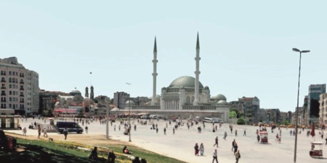 Taksim Camii 2018 Ramazan'da açılacak