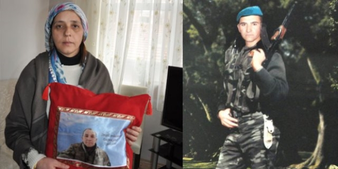 Şehit annesinin selamı yerine ulaştı