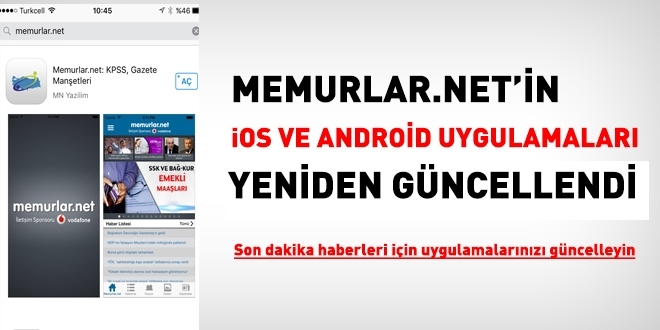 İphone ve Android uygulamaları yeniden güncellendi