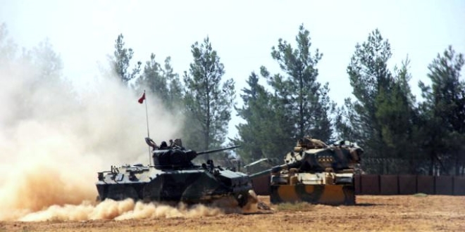 Fırat Kalkanı Harekatında 14 Terörist etkisiz hale getirildi