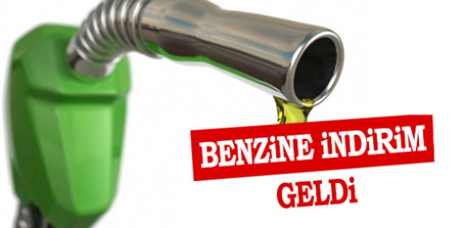 Benzinin litresinde 11 kuruşluk indirim