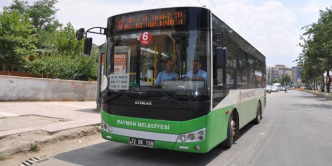 Batman Belediyesi 26 otobüsü sefere başlattı