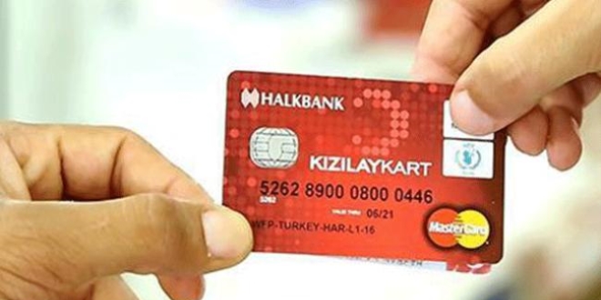 Suriyelilere yönelik Kızılay Kart uygulaması