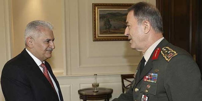 Başbakan, Genelkurmay Başkanı ile görüştü