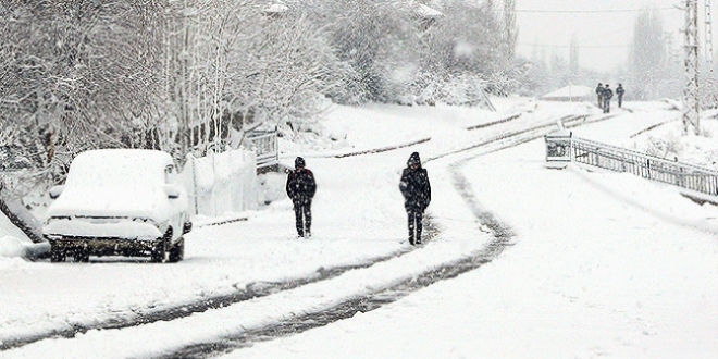 Doğu Anadolu 'da soğuk hava etkisini sürdürüyor