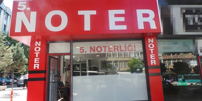 2017 yılı Noterlik ücret tarifesi