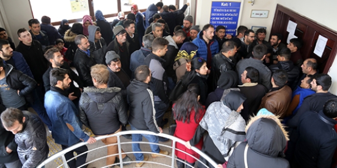 Geçici hizmetli kadrosuna yoğun talep