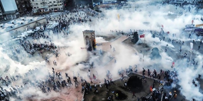 '15 Temmuz, 2013 Mays aynda gezi olaylaryla balad'