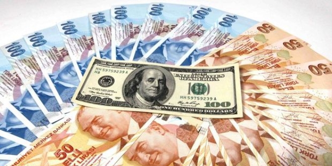 Dolar/TL gne ykselile balad