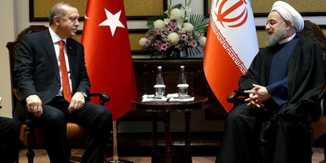 Erdoğan Ruhani ile baş başa görüştü