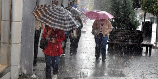Meteoroloji'den 4 il için kuvvetli yağış uyarısı