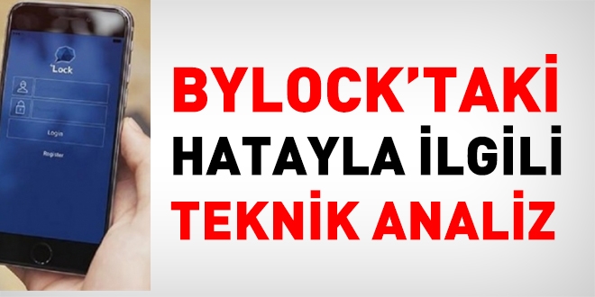 Bylock'taki hatayla ilgili teknik analiz