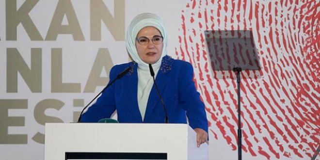 Emine Erdoan: Cinsiyet adaletinin her yerde izini sryoruz